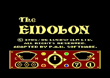 Eidolon, The (1986)(Activision) screen shot title